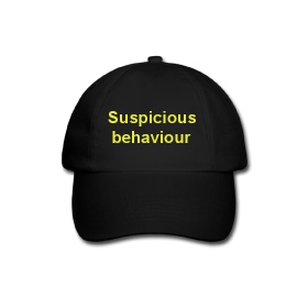 suspicious cap
